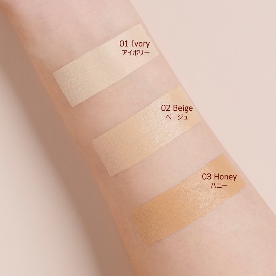 Ran Ultra Stay Flawless Foundation By Pom Vinij SPF20 PA++ 15ml. 02 Beige