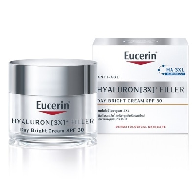 Eucerin ยูเซอริน ไฮยาลูรอน (3X) ฟิลเลอร์ เดย์ ไบรท์ SPF30 20 มล.