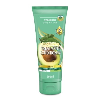 Watsons Watsons Treatment Conditioner Avocado for Dry or Dull Hair 200ml.