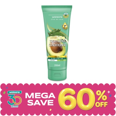 Watsons - Watsons Treatment Conditioner Avocado for Dry or Dull Hair 200ml. image