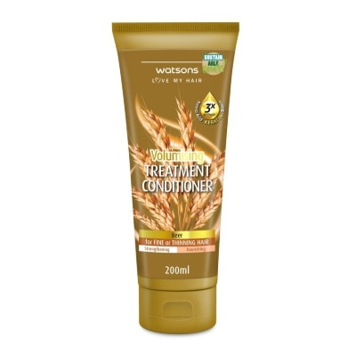 Watsons Watsons Treatment Conditioner Beer for Fine or Thinning Hair 200ml.