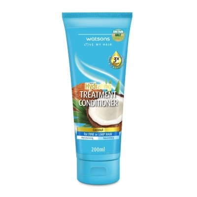 Watsons Watsons Treatment Conditioner Coconut for Fine or Limp Hair 200ml.