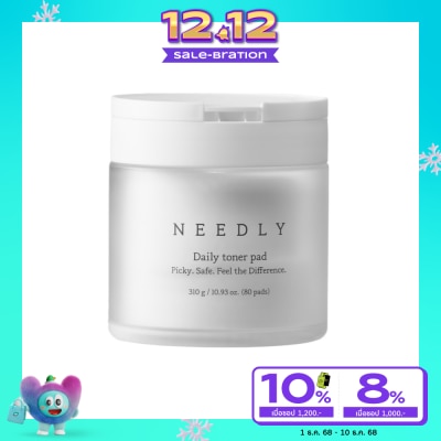 Needly นีดลี่ เดลี่ โทเนอร์ แพด 80 แผ่น