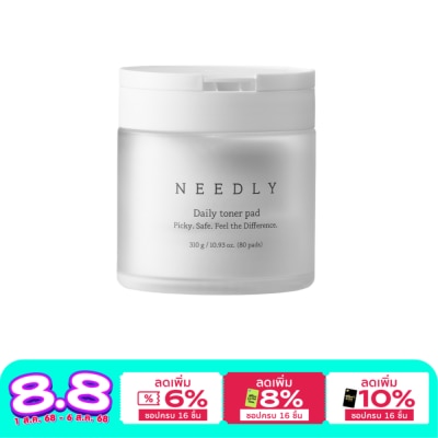 Needly นีดลี่ เดลี่ โทเนอร์ แพด 80 แผ่น
