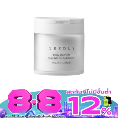 Needly - นีดลี่ เดลี่ โทเนอร์ แพด 80 แผ่น image
