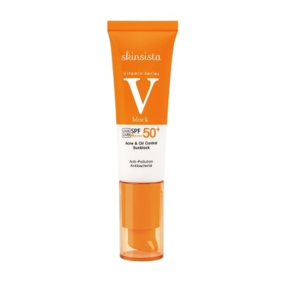 Skinsista Skinsista V Acne  Oil Control Sunblock SPF 50+ PA++++ 30 Ml.