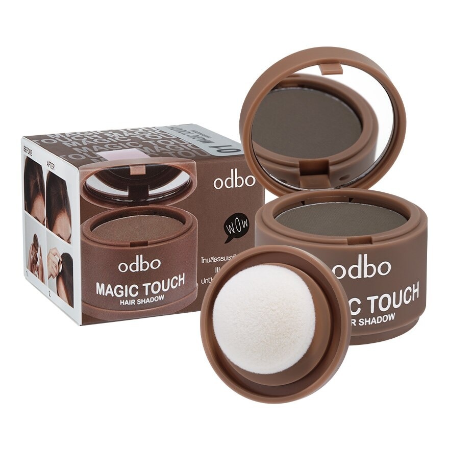 ODBO Odbo Magic Touch Hair Shadow 3g. 01 Dark Brown