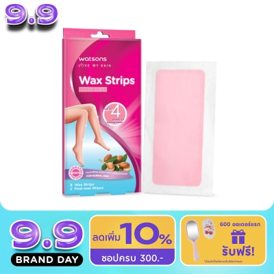 WATSONS - วัตสัน แวกซ์ สตริปส์ ฟอร์ นอร์มอล สกิน 8แผ่น. image