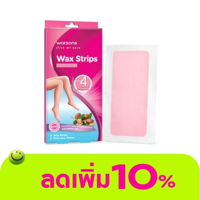 WATSONS - วัตสัน แวกซ์ สตริปส์ ฟอร์ นอร์มอล สกิน 8แผ่น.