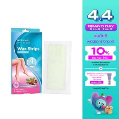 WATSONS - วัตสัน แวกซ์ สตริปส์ ฟอร์ เซนซิทีฟ สกิน 8แผ่น.