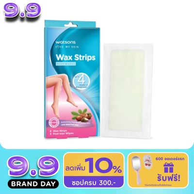 WATSONS - วัตสัน แวกซ์ สตริปส์ ฟอร์ เซนซิทีฟ สกิน 8แผ่น. image