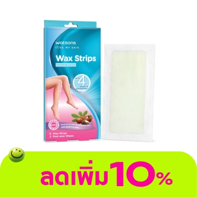 WATSONS - วัตสัน แวกซ์ สตริปส์ ฟอร์ เซนซิทีฟ สกิน 8แผ่น.