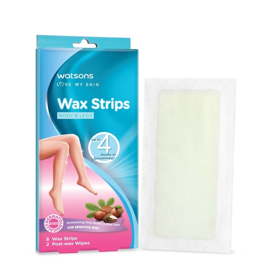 Watsons Wax Strips For Sensitive Skin 8 Pcs.