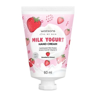 Watsons Watsons Milk Yogurt Hand Cream Strawberry Extract 60ml.