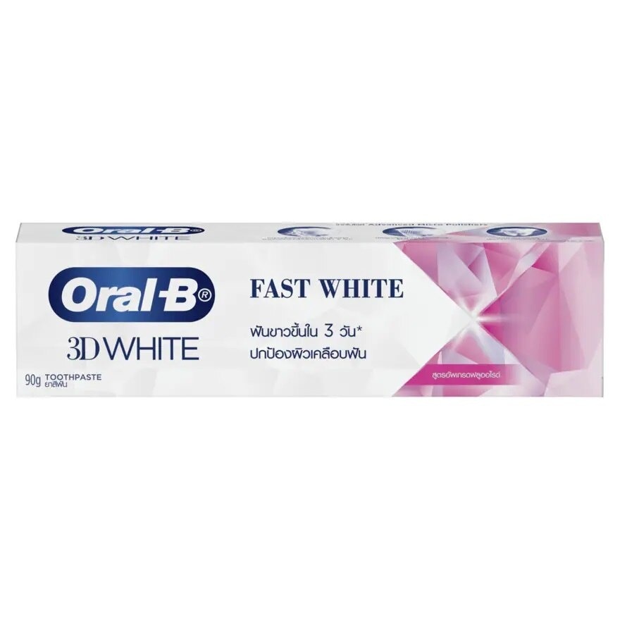 Oral-B Toothpaste 3DWhite Fast White Fluoride 90 G.