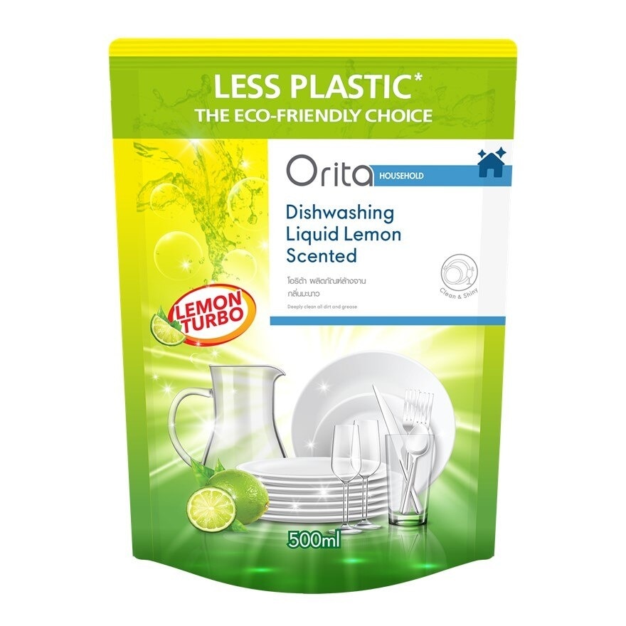 Orita Dishwashing Liquid Lemon Scented 500ml.