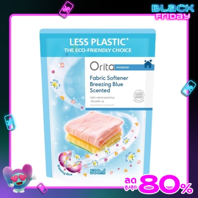 Orita Orita Fabric Softener Breezing Blue Scented 500ml.