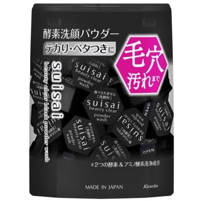 Kanebo Suisai Suisai Beauty Clear Black Powder Wash 12.8g. 32pcs.