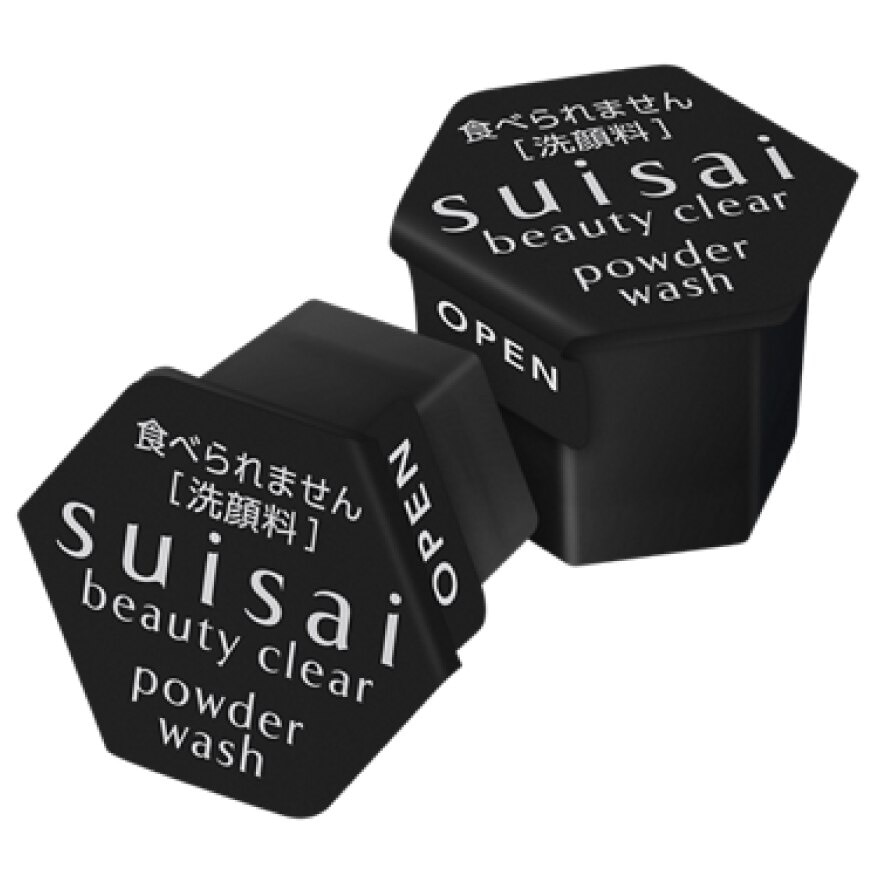 Suisai Beauty Clear Black Powder Wash 12.8g. 32pcs.