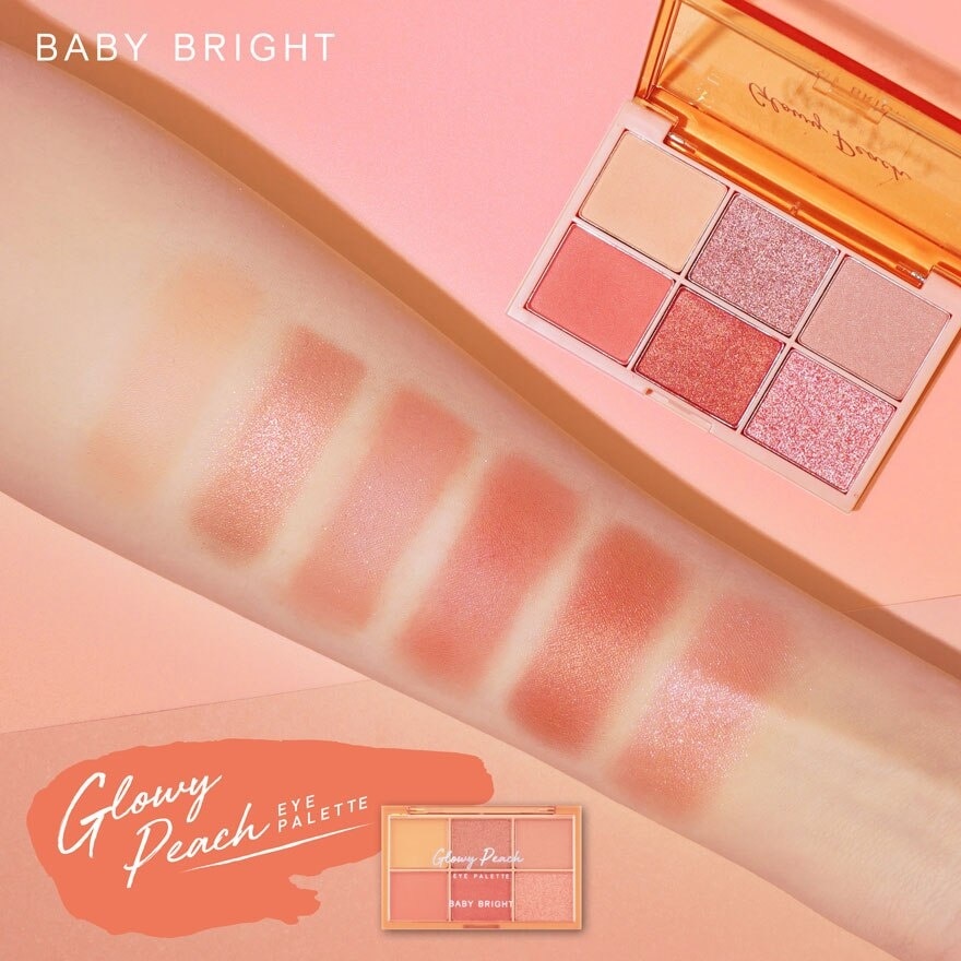 Baby Bright Eye Palette 4.2g. Glowy Peach