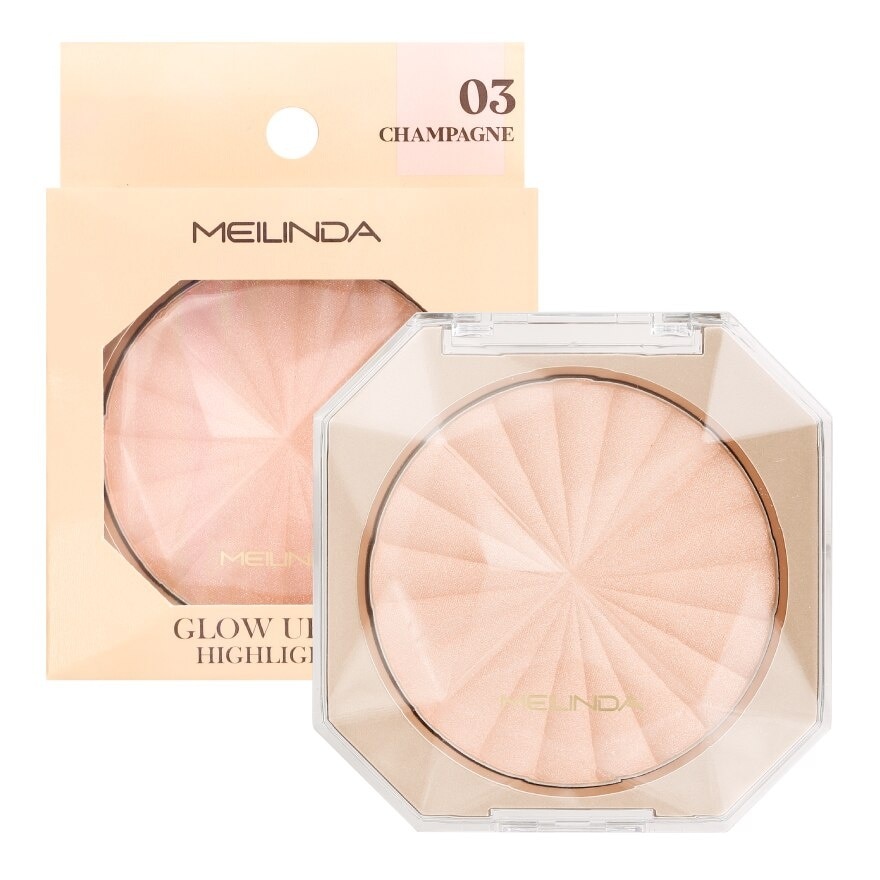 Meilinda Meilinda Glow Up Skin Highlight 6g. 03 Champagne