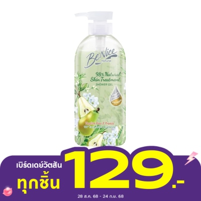Benice Benice Shower Gel Natural English Pear  Freesia 450 Ml.