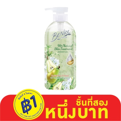 Benice Benice Shower Gel Natural English Pear  Freesia 450 Ml.