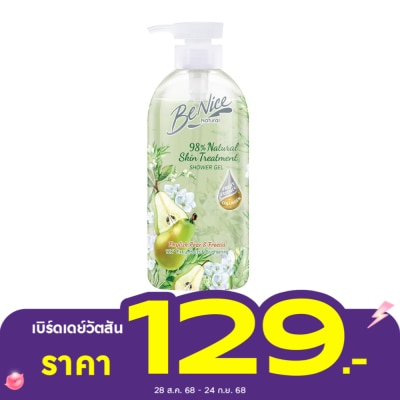 Benice Benice Shower Gel Natural English Pear  Freesia 450 Ml.