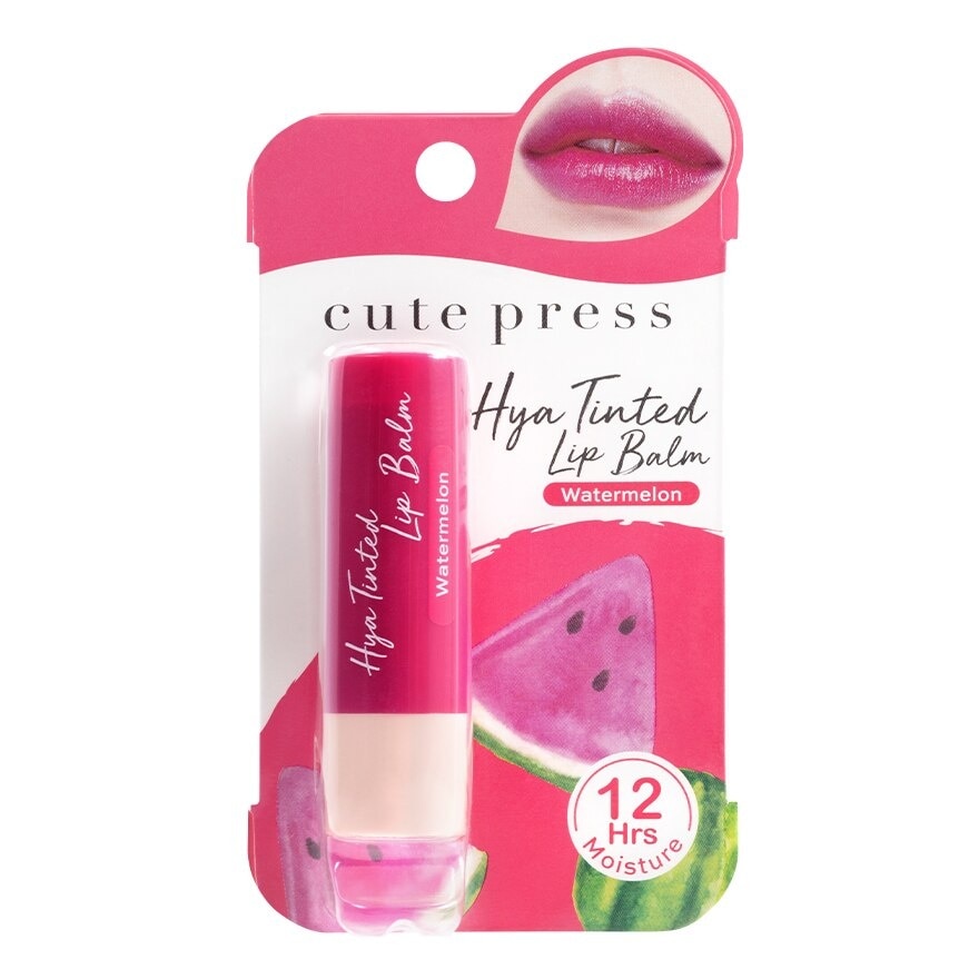 Cute Press Hya Tinted Lip Balm 3.7g. 04 Watermelon