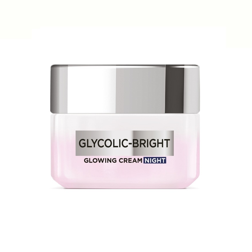 L'Oreal L'Oreal Paris Cream Night Glycolic-Bright Glowing 50 Ml.