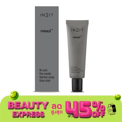 In 2 It อินทูอิท ไพร์เมอร์ พลัส พลัส 15 กรัม primer เนื้อกำมะหยี่ สูตรกันน้ำ