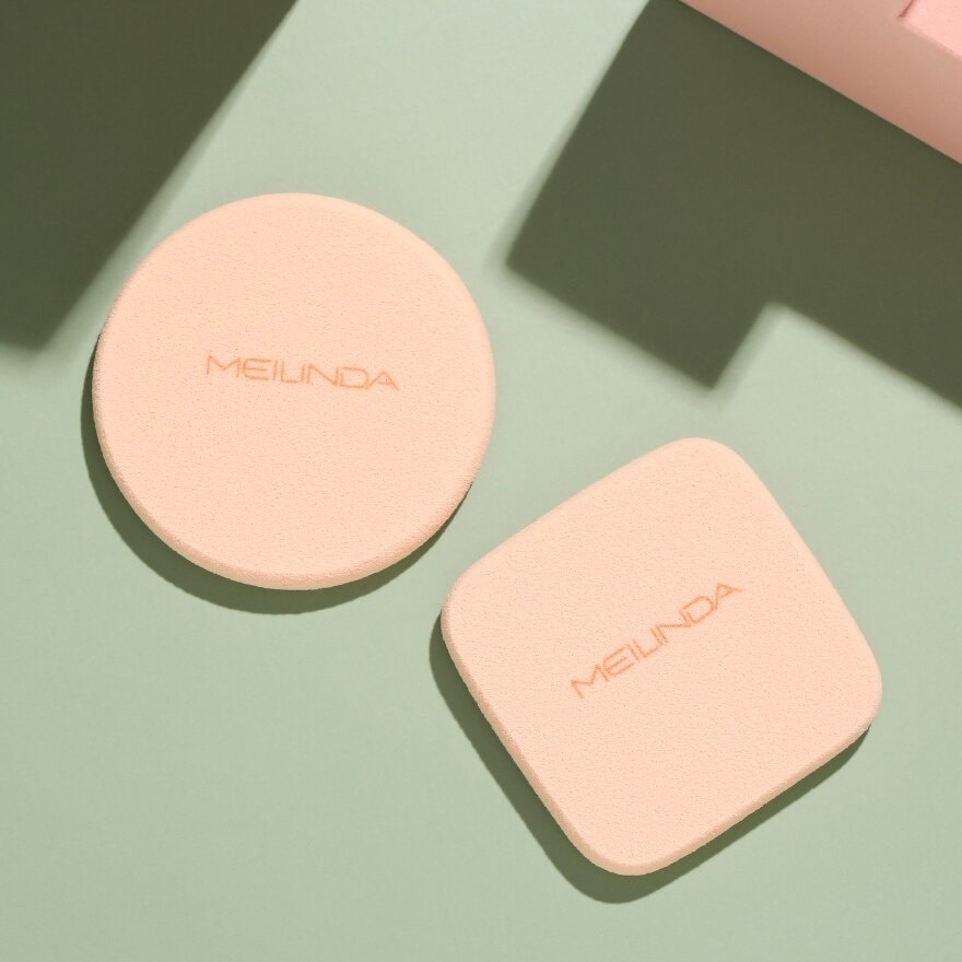 Meilinda Better Skin Powder Puff 1pcs. Square