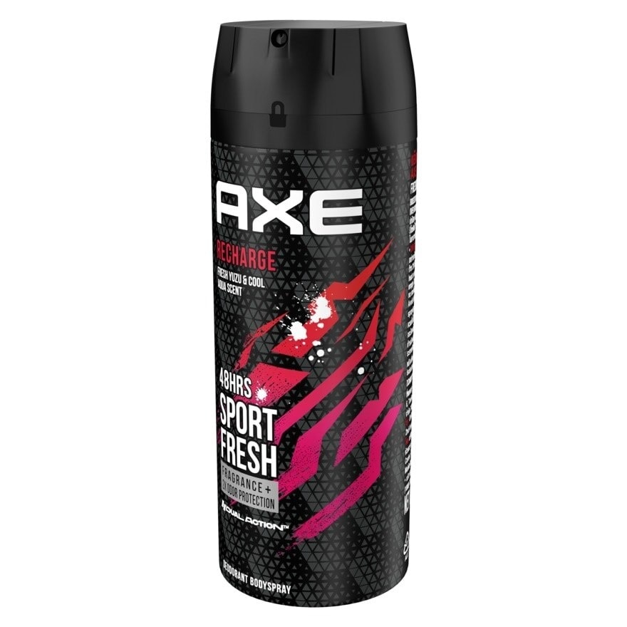 Axe Deodorant Body Spray Recharge 135 Ml.