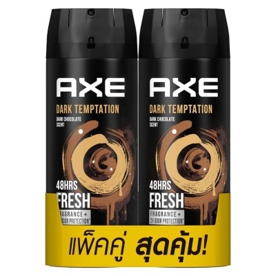 Axe แอ๊กซ์ ดีโอ บอดี้ สเปรย์ ดาร์คเทมเทชั่น 135 มล. แพ็คคู่