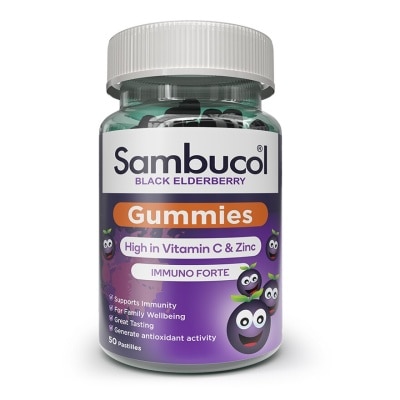 Sambucol Sambucol Black Elderberry Gummie 50 Pastilles