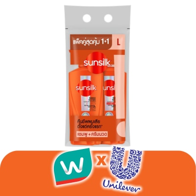 Sunsilk - Sunsilk Damage Restore Activ-Infusion Shampoo 325 Ml.+Conditioner 300 Ml.