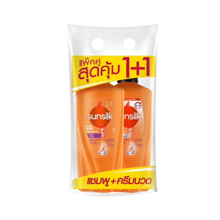 Sunsilk Damage Restore Activ-Infusion Shampoo 325 Ml.+Conditioner 300 Ml.