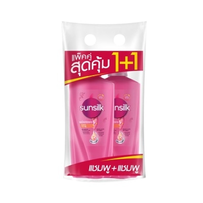 Sunsilk ซันซิล แชมพู สมูท แอนด์ เมเนจเจเบิ้ล แอคทีฟ-อินฟิวส์ชั่น 325 มล.แพ็คคู่