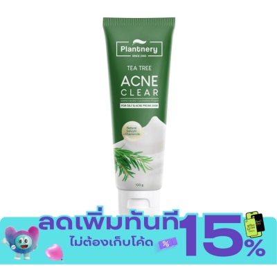 Plantnery Plantnery Tea Tree Acne Whip Foam 100 g. image