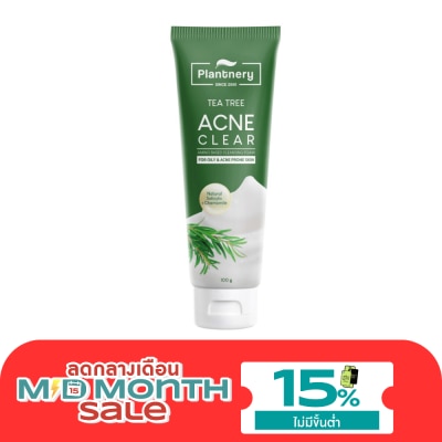 Plantnery Plantnery Tea Tree Acne Whip Foam 100 g. image