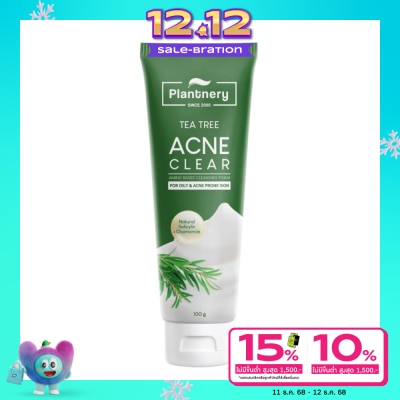 Plantnery Plantnery Tea Tree Acne Whip Foam 100 g.