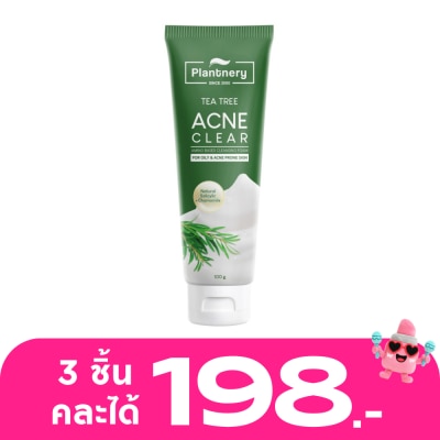 Plantnery - แพลนท์เนอรี่ ทีทรี แอคเน่ วิป โฟม 100 กรัม