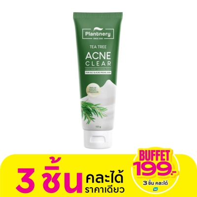 Plantnery แพลนท์เนอรี่ ทีทรี แอคเน่ วิป โฟม 100 กรัม