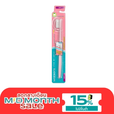 Watsons Watsons Standard Compact Toothbrush (Soft) 1s. image