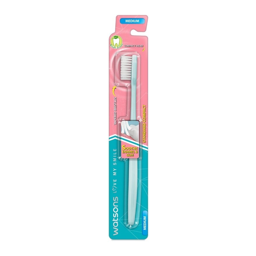 Watsons Standard Compact Toothbrush (Medium) 1s.