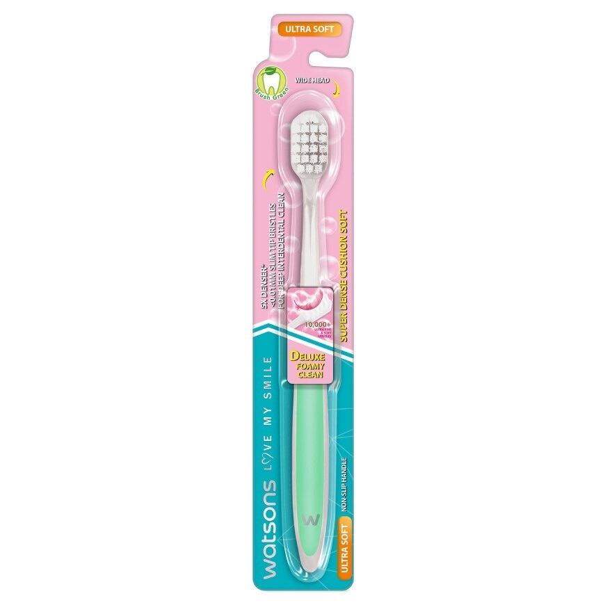 Watsons Super Dense Cushion Soft Toothbrush (Ultra Soft) 1s.