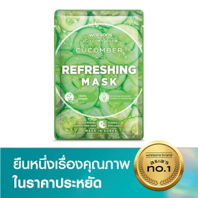 Watsons Watsons Cucumber Refreshing Mask 1sheet.