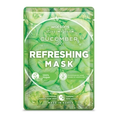 Watsons Watsons Cucumber Refreshing Mask 1sheet.