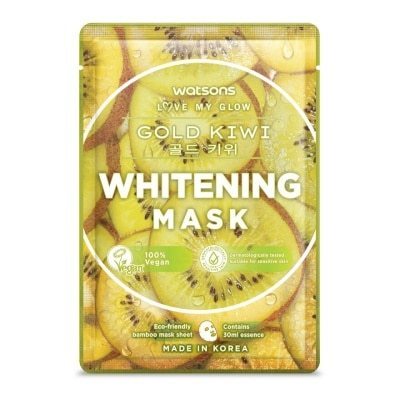 Watsons Watsons Gold Kiwi Whitening Mask 1sheet.