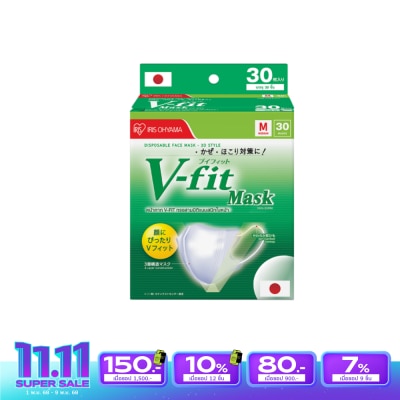 Iris Ohyama IRIS OHYAMA Face Mask V-Fit Size M 30 Pcs/BOX